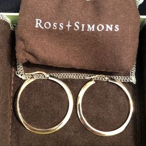 14K Gold Hoops